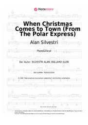 undefined Alan Silvestri - When Christmas Comes to Town (From The Polar Express)