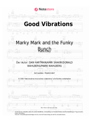 Noten, Akkorde Marky Mark and the Funky Bunch - Good Vibrations