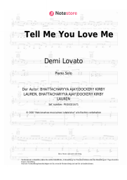 undefined Demi Lovato - Tell Me You Love Me