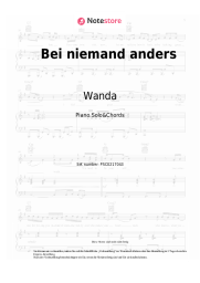 undefined Wanda -  Bei niemand anders