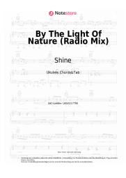 Noten, Akkorde Shine - By The Light Of Nature (Radio Mix)