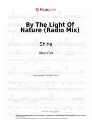 Noten, Akkorde Shine - By The Light Of Nature (Radio Mix)
