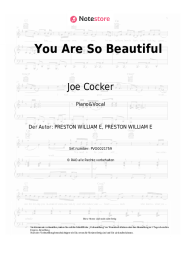 undefined Joe Cocker - You Are So Beautiful