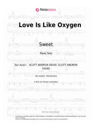 undefined Sweet - Love Is Like Oxygen