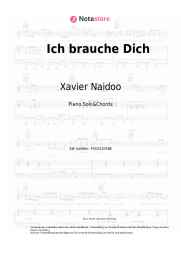 undefined Xavier Naidoo - Ich brauche Dich
