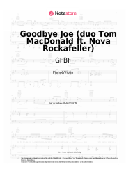 undefined GFBF - Goodbye Joe (duo Tom MacDonald ft. Nova Rockafeller)