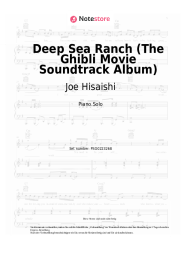 Noten, Akkorde Joe Hisaishi - Deep Sea Ranch (The Ghibli Movie Soundtrack Album)