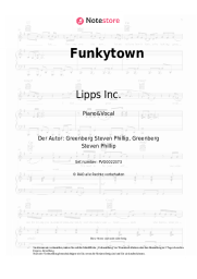 Noten, Akkorde Lipps Inc. - Funkytown