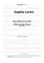 undefined Roy Bianco & Die Abbrunzati Boys - Sophia Loren