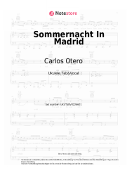 undefined Carlos Otero - Sommernacht In Madrid
