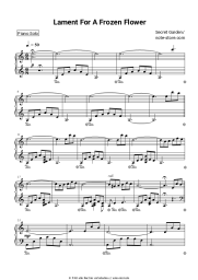 Noten, Akkorde Secret Garden - Lament For A Frozen Flower