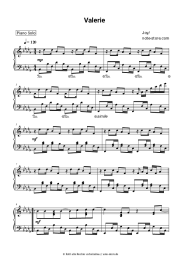 Noten, Akkorde Joy - Valerie