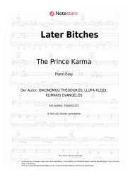 Noten, Akkorde The Prince Karma - Later Bitches