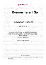 Noten, Akkorde Hollywood Undead - Everywhere I Go