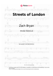 undefined Zach Bryan - Streets of London