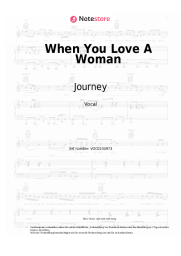 undefined Journey - When You Love A Woman
