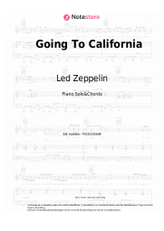 undefined Led Zeppelin - Going To California