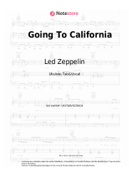 undefined Led Zeppelin - Going To California