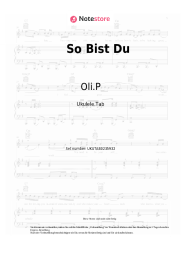 undefined Oli.P, Felix Harrer - So Bist Du