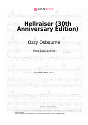 Noten, Akkorde Ozzy Osbourne, Motörhead, Lemmy - Hellraiser (30th Anniversary Edition)