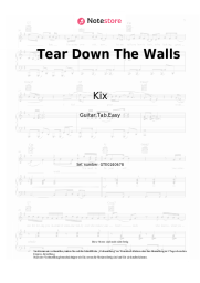 undefined Kix - Tear Down The Walls