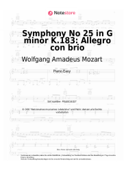 undefined Wolfgang Amadeus Mozart - Symphony No 25 in G minor K.183: Allegro con brio