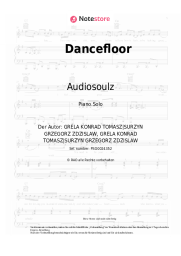 Noten, Akkorde Audiosoulz - Dancefloor