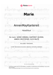 undefined AnnenMayKantereit - Marie