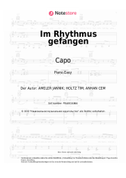Noten, Akkorde Capo - Im Rhythmus gefangen
