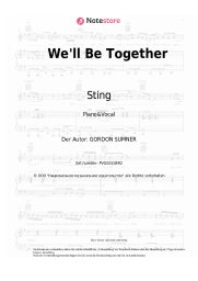 undefined Sting - We'll Be Together