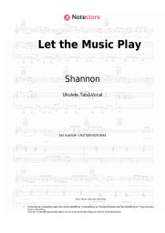 undefined Shannon - Let the Music Play
