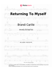 undefined Brandi Carlile - Returning To Myself