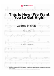 undefined George Michael - This Is How (We Want You to Get High)