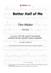 undefined Tom Walker - Better Half of Me