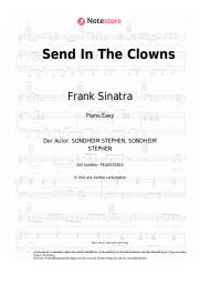 Noten, Akkorde Frank Sinatra, Stephen Sondheim - Send In The Clowns