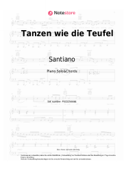 Noten, Akkorde Santiano - Tanzen wie die Teufel