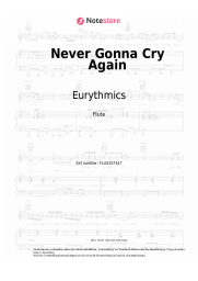 undefined Eurythmics - Never Gonna Cry Again