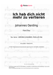undefined Johannes Oerding, Ina Muller - Ich hab dich nicht mehr zu verlieren
