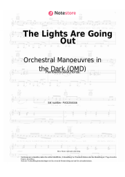 Noten, Akkorde Orchestral Manoeuvres in the Dark (OMD) - The Lights Are Going Out
