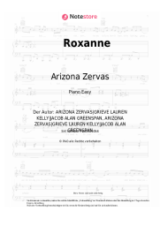 Noten, Akkorde Arizona Zervas - Roxanne