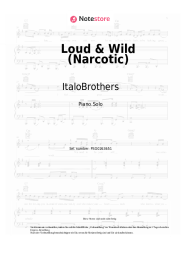 Noten, Akkorde ItaloBrothers - Loud & Wild (Narcotic)