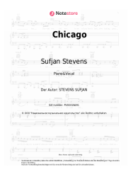undefined Sufjan Stevens - Chicago