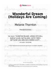 undefined Melanie Thornton - Wonderful Dream (Holidays Are Coming)