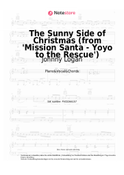 Noten, Akkorde Johnny Logan - The Sunny Side of Christmas (from 'Mission Santa - Yoyo to the Rescue')