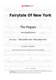 Noten, Akkorde The Pogues, Kirsty MacColl - Fairytale Of New York