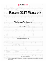 Noten, Akkorde Chihiro Onitsuka - Rasen (OST Wasabi)