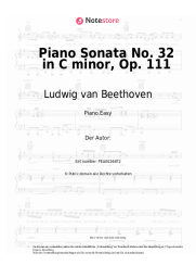 undefined Ludwig van Beethoven - Piano Sonata No. 32 in C minor, Op. 111