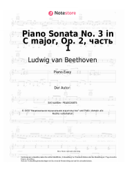 undefined Ludwig van Beethoven - Piano Sonata No. 3 in C major, Op. 2, 1st Movement