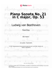 undefined Ludwig van Beethoven - Piano Sonata No. 21 in C major, Op. 53