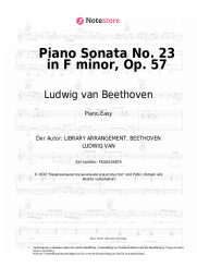 undefined Ludwig van Beethoven - Piano Sonata No. 23 in F minor, Op. 57
